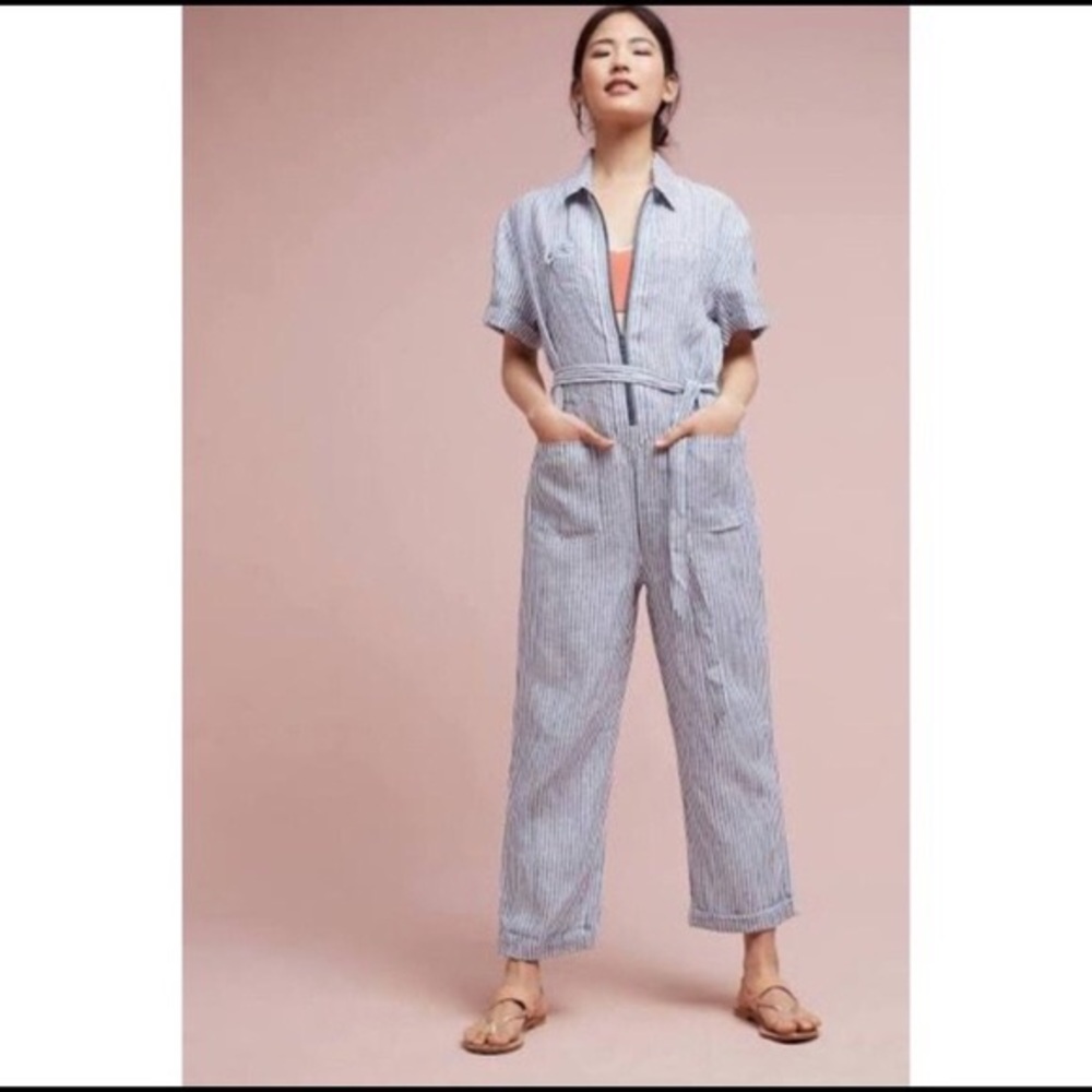 Stripe jumpsuit
